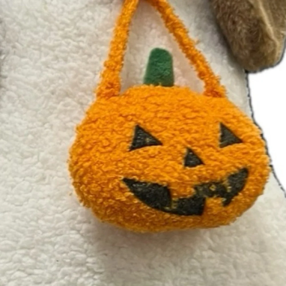 NWT ⚜️🐶⚜️ Doggie Ghost Pillow with pumpkin bag